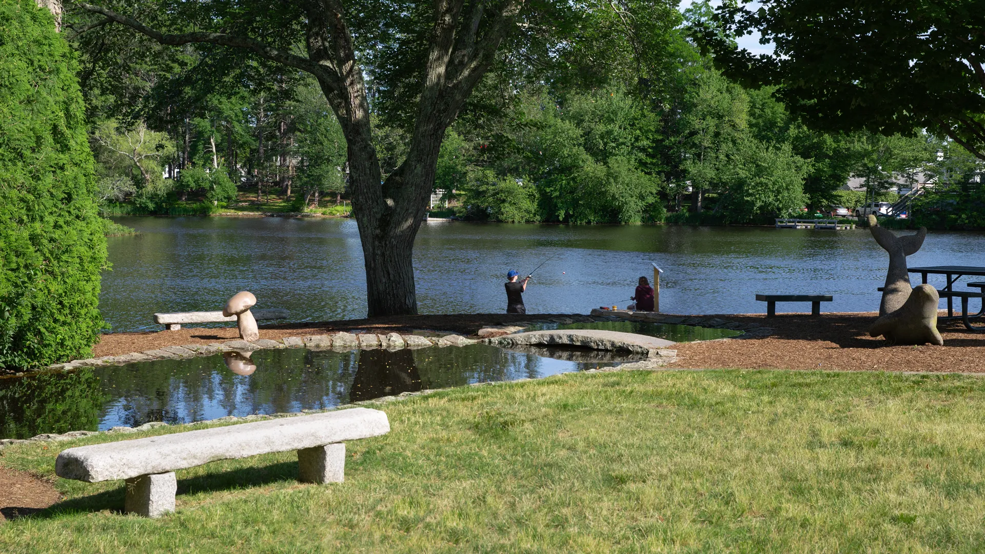 larkwood johnson pond fishing